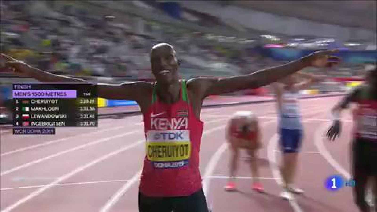 Mundial de atlettismo | Africanos y estadounidenses reinan en la útlima jornada del Mundial de atletismo