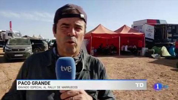 Alonso se muestra "satisfecho" tras la segunda etapa del Rally de Marruecos