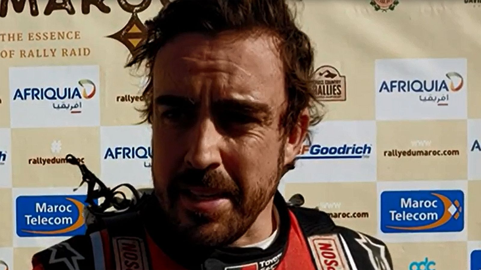 Alonso se muestra "satisfecho" tras la segunda etapa del Rally de Marruecos