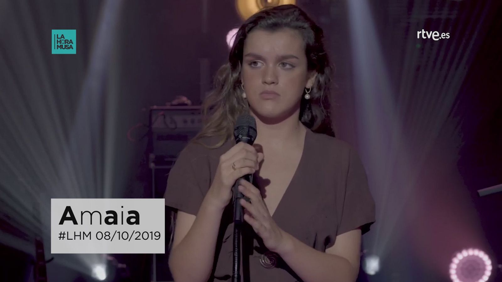 Así se rodó el videoclip de AMAIA en La Hora Musa