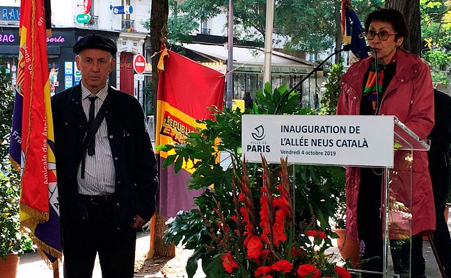 París dedica una calle a la militante antifascista española Neus Catalá 