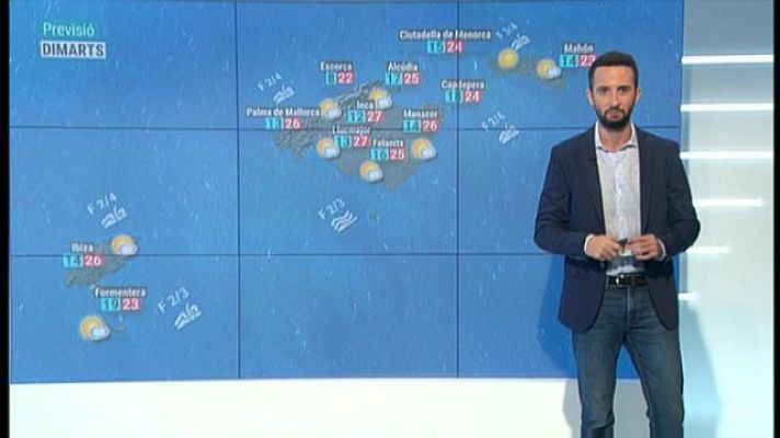 Informatiu Balear - El temps a les Illes Balears - 07/10/19