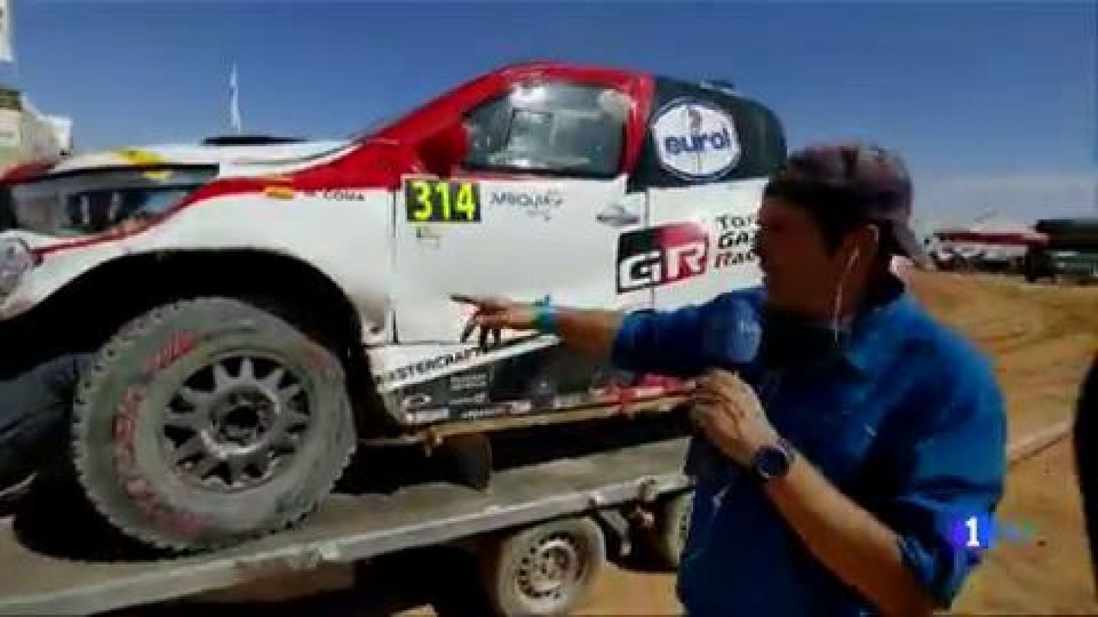 Sainz gana la tercera etapa en Marruecos; Alonso rompe la suspensión - RTVE.es | Ver