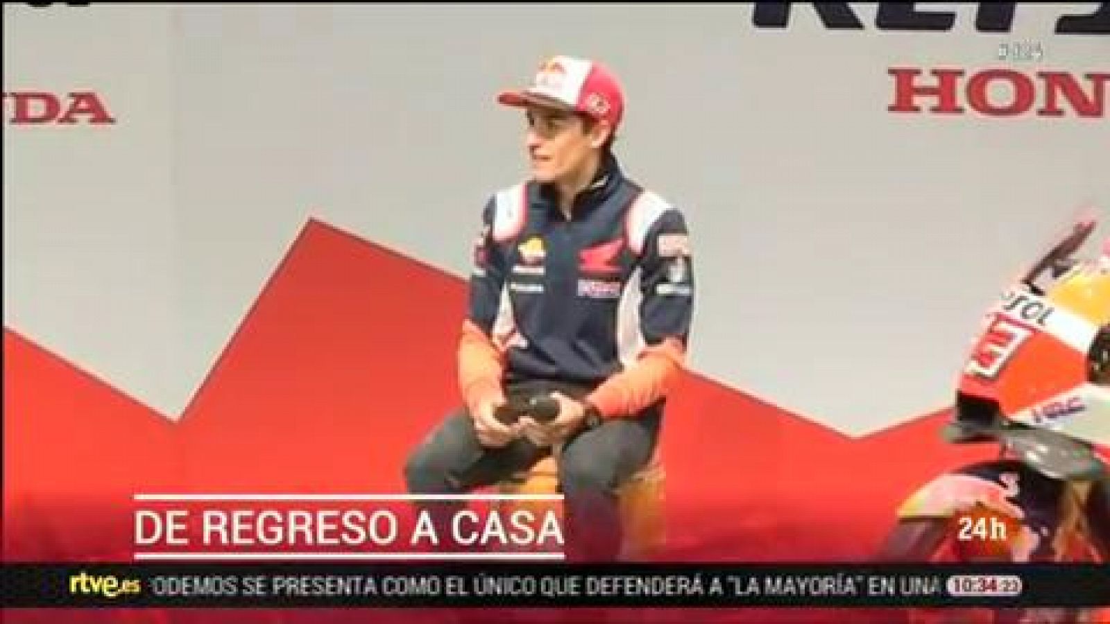 MotoGP: Márquez habla tras lograr su sexto Mundial - rtve.es