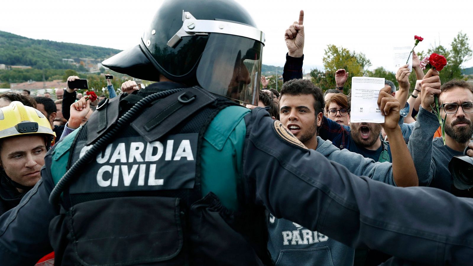Refuerzo del operativo policial en Cataluña por la sentencia del 'procés'