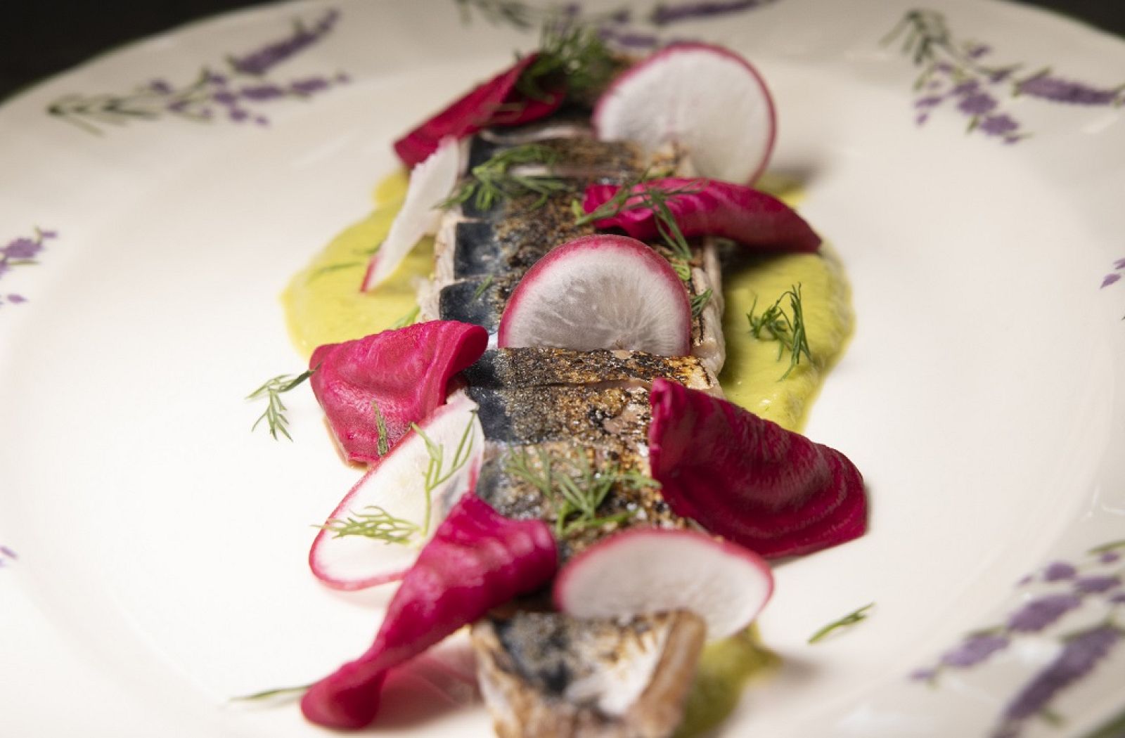 "Caballa con crema de hinojo" de Dani García | Ver