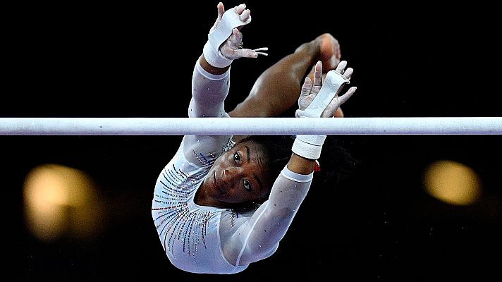 Simone Biles: ejercicio de asimétricas en la final individual del Mundial 2019