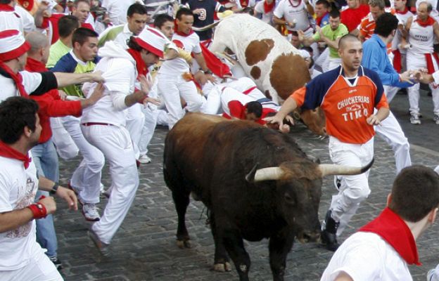 San Fermín - Tercer encierro. San Fermín 2009