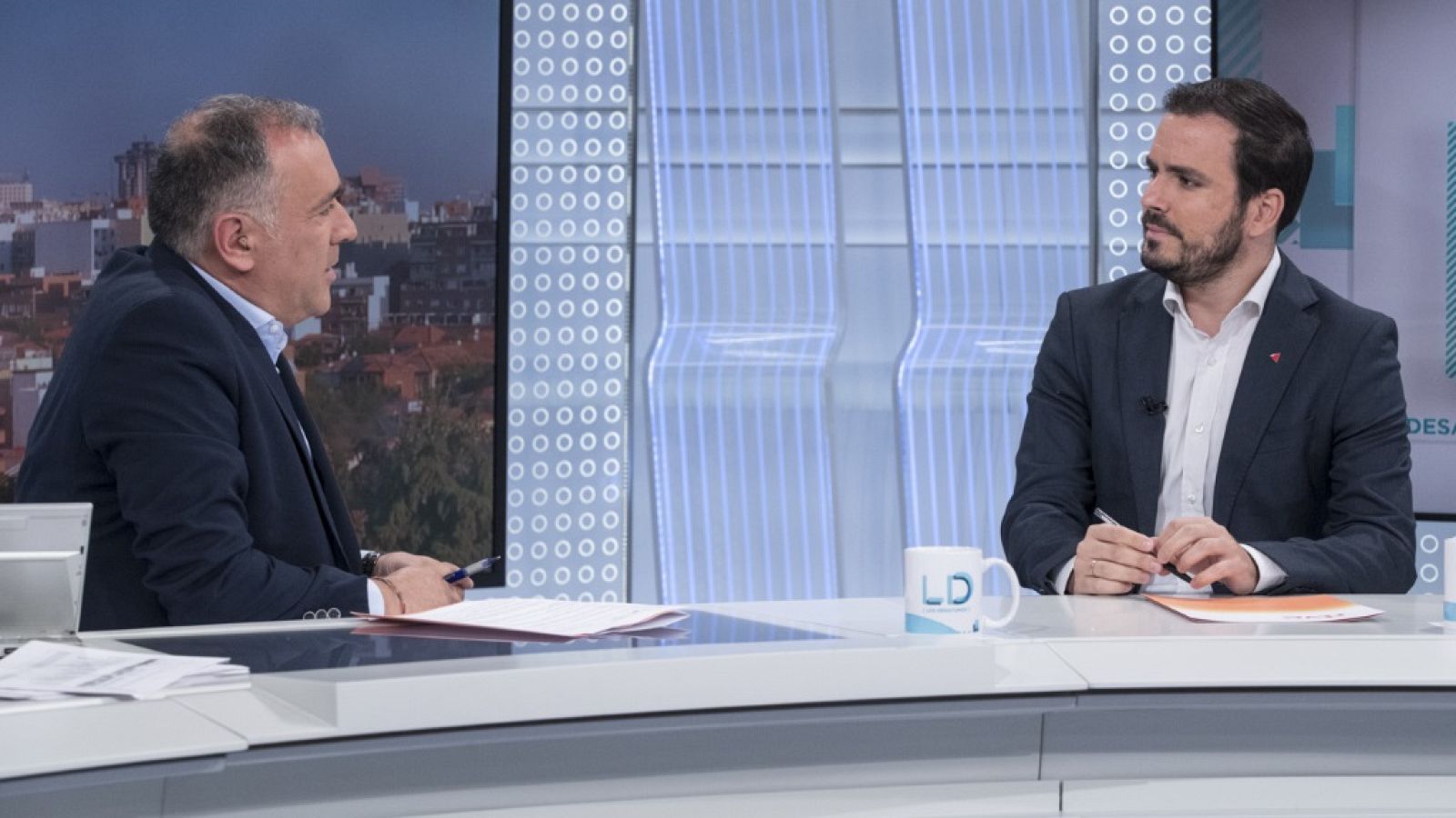 Los desayunos de TVE - Alberto Garzón, coordinador federal de Izquierda Unida y Ana Oramas, portavoz de Coalición Canaria en el Congreso de los Diputados - ver ahora