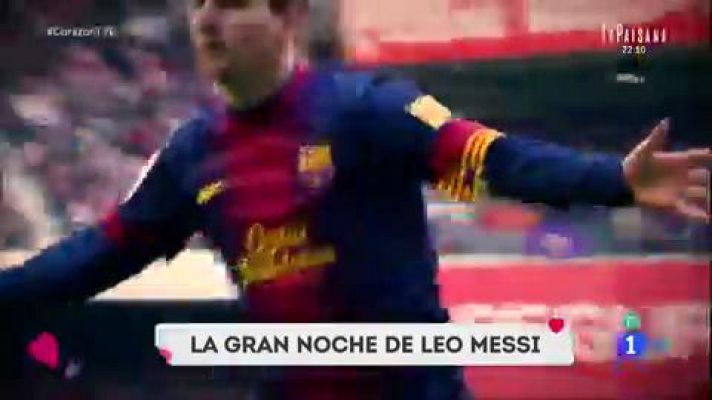Leo Messi, protagonista del espectáculo del Circo del Sol