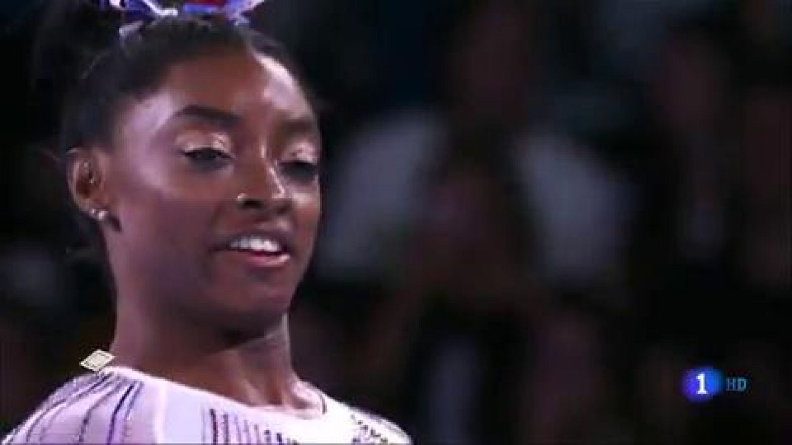 Simone Biles, a punto de dejar atrás el récord de medallas de Scherbo