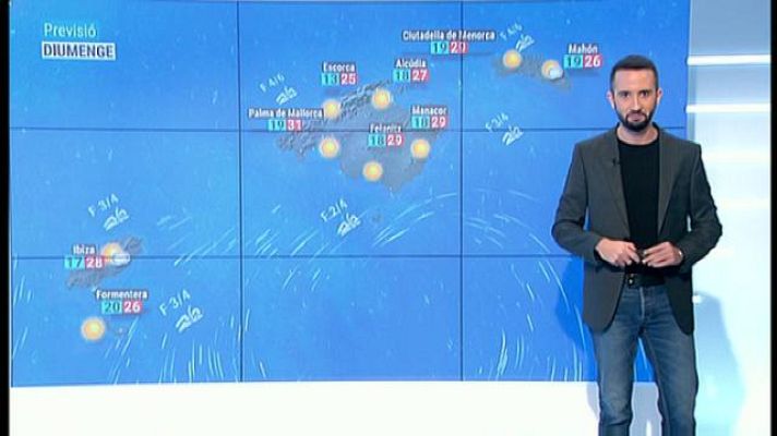 Informatiu Balear - El temps a les Illes Balears - 11/10/19
