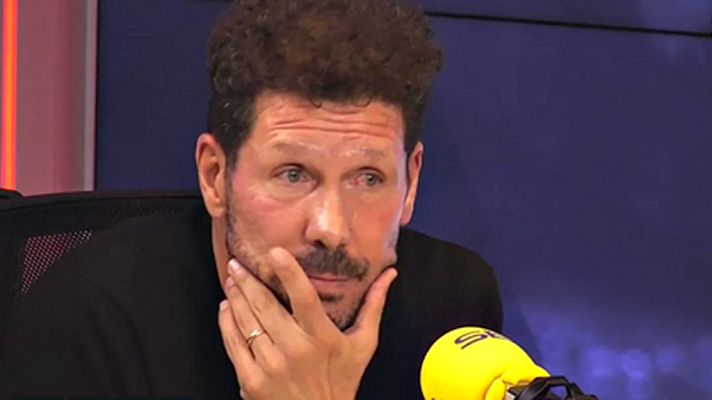 Telediario 1 - Simeone manda un mensaje a todos los atléticos: "¡No se crean nada!"
