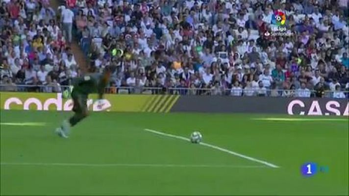 Telediario 1 - Courtois: "El público del Bernabéu es siempre muy crítico"