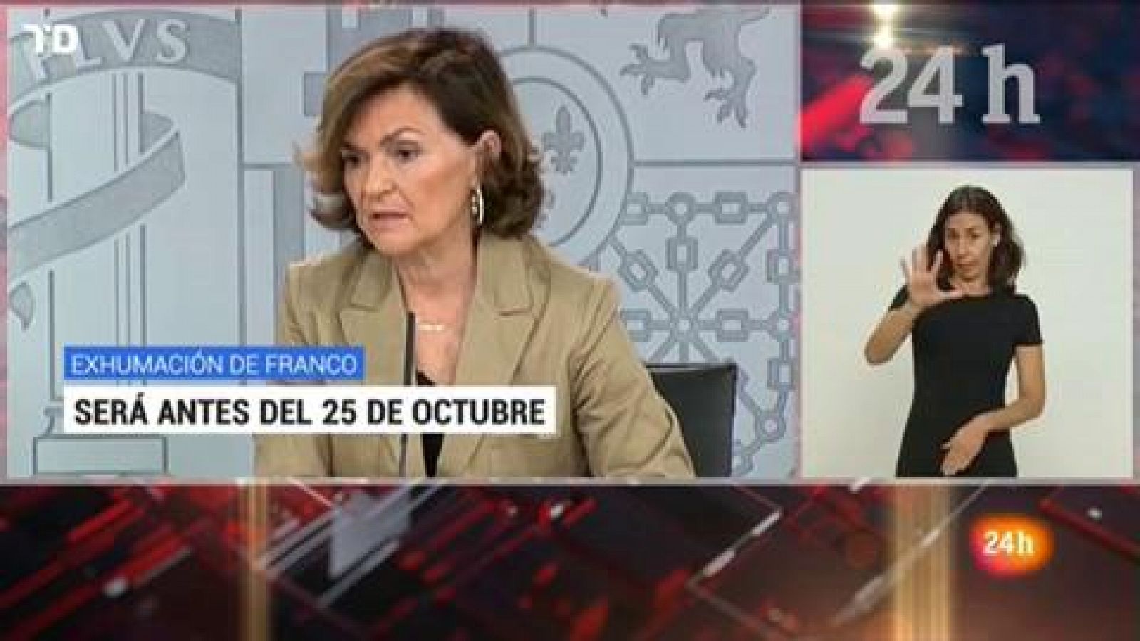 Telediario - 15 horas - 11/10/19 - Lengua de signos - RTVE.es