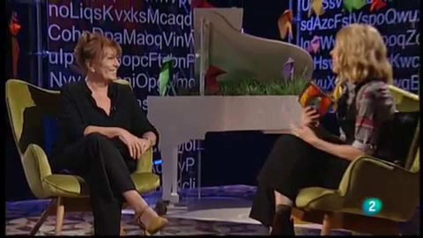  Tània Sarrias entrevista a l'actriu Mercedes Sampietro que estrena la seva darrera película "Abuelos".