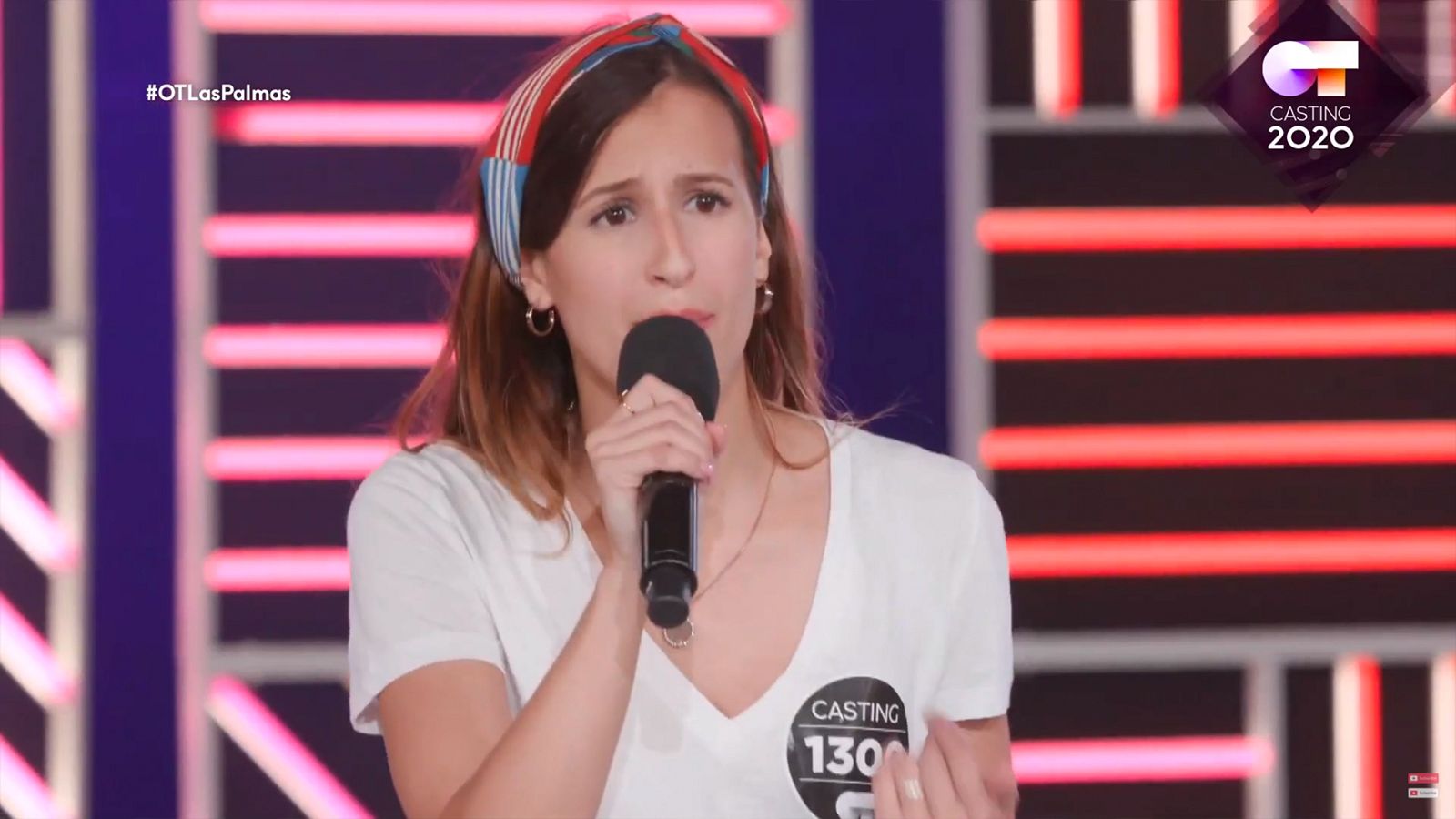 Verónica canta una ranchera peculiar en la fase 2 del casting de OT 2020 en Las Palmas de Gran Canaria