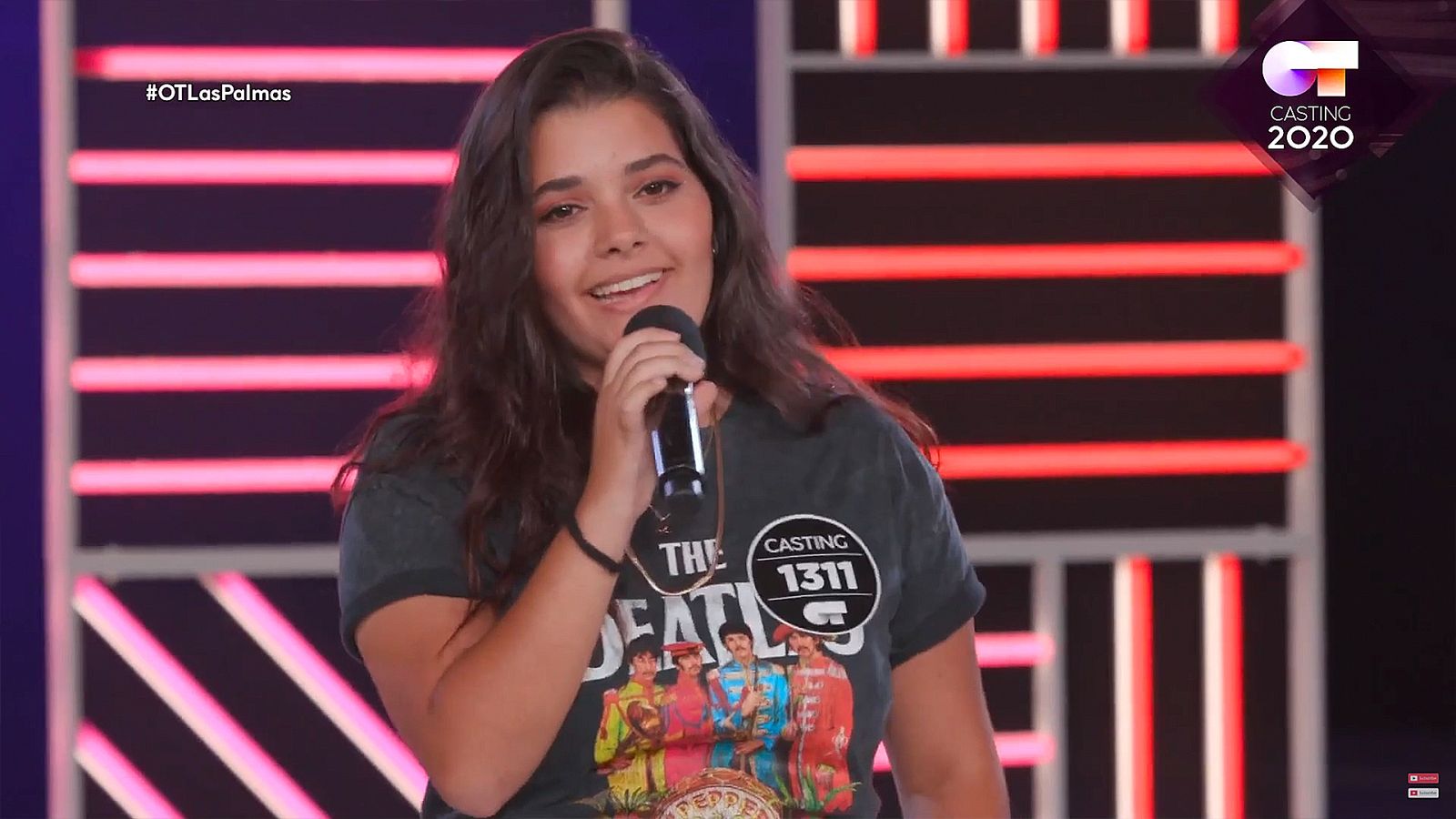 Presentación de Mariángel Ron en la fase 2 del casting de OT 2020  Las Palmas  de Gran Canaria