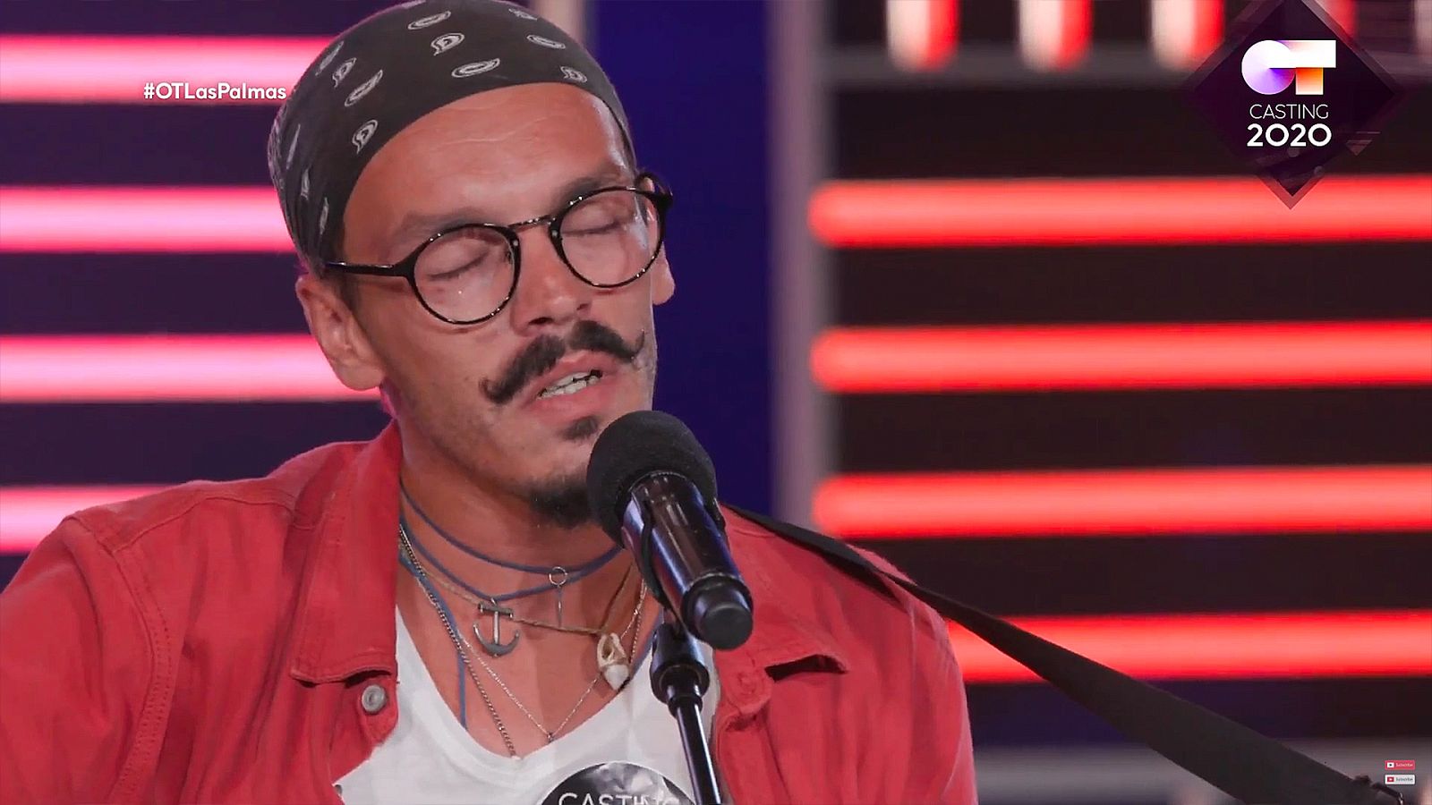 Pablo homenajea a Lady Gaga con 'Applause' en la fase 2 del casting de OT 2020 en Las Palmas de Gran Canaria