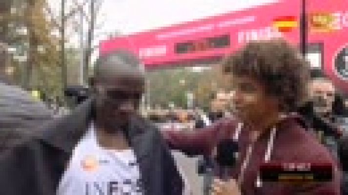 Kipchoge: \"Quería decirle a la gente que el ser humano no tiene límites\"