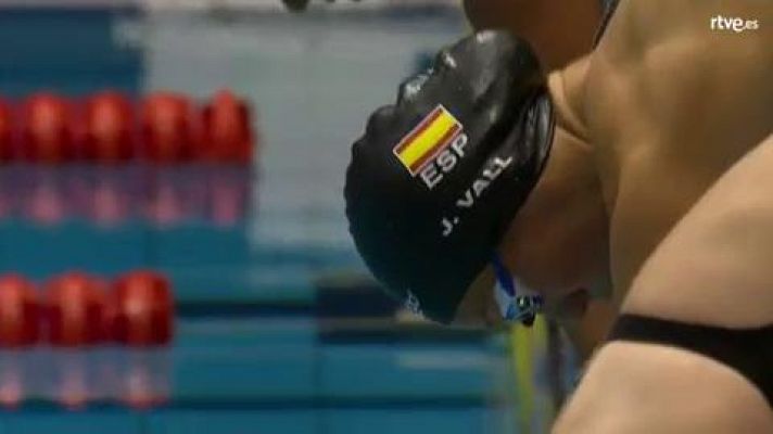 Natación | Jessica Vall, oro en 100 metros braza
