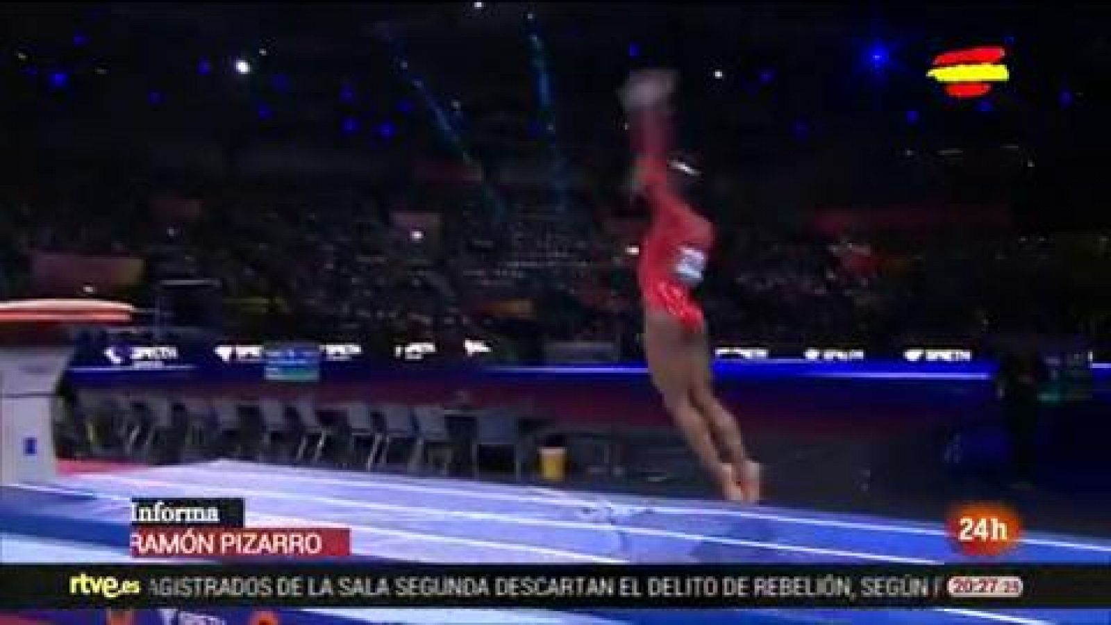 Simone Biles iguala el récord de Scherbo con 23 medallas mundiales