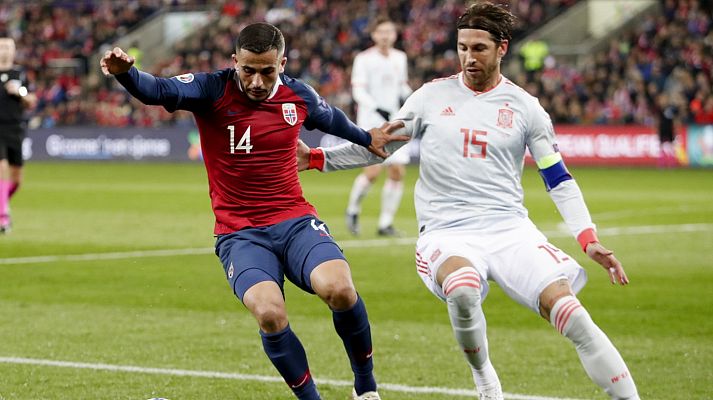 Selección clasificatorio EUROCOPA 2020: Noruega - España