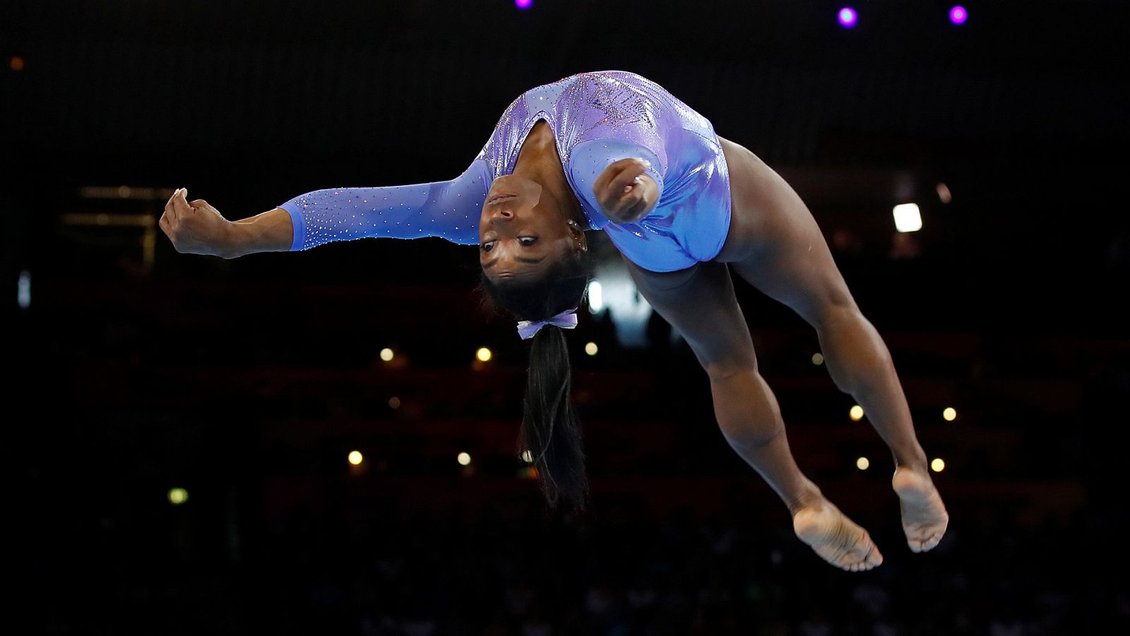 Mundial de gimnasia | Biles, oro en su ejercicio en la final de suelo - rtve.es