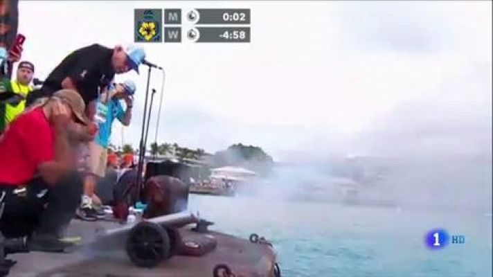 Telediario 1 - Jan Frodeno, campeón del mundo de Ironman; Anne Haug, campeona y 15ª ha sido la española Gurutze Frades