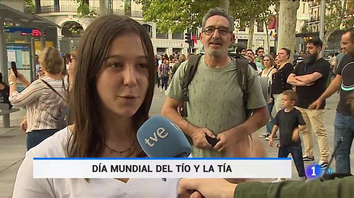 Telediario 1 - Día mundial del tío y la tía