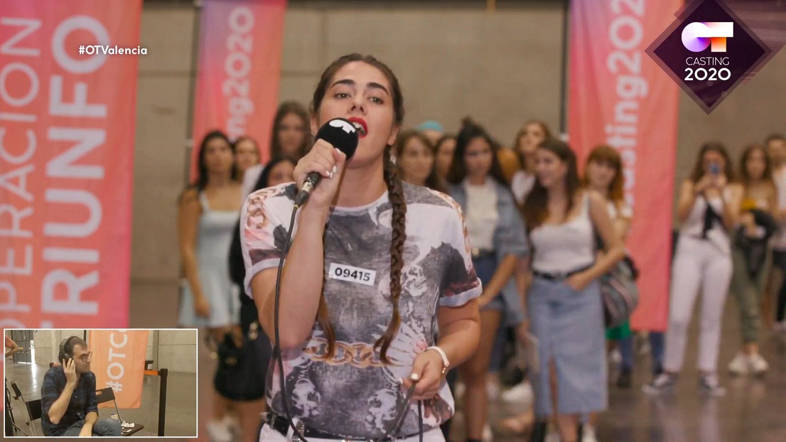 OT 2020 - Chica se tira al suelo en casting de OT Valencia - RTVE.es