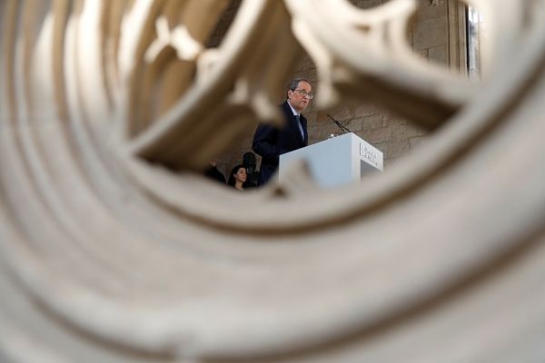 Telediario 1 - Torra dice que es un insulto para Cataluña