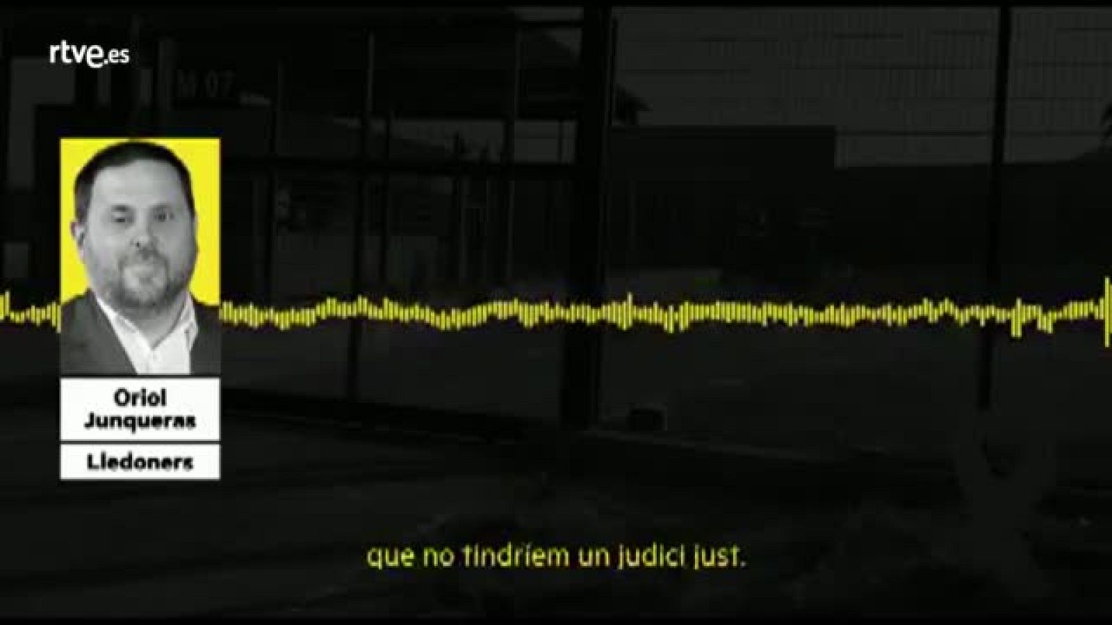 Oriol Junqueras parla de venjança