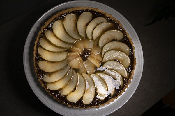 \"Tarta de manzana\" de Dani García