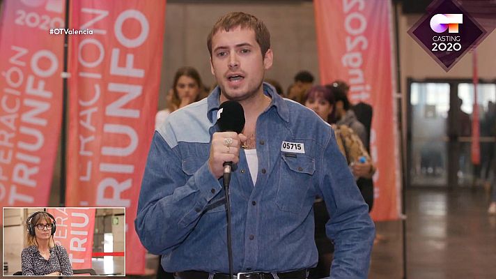 OT 2020 - Dudas al cantar en el casting