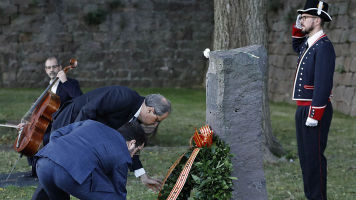 El Govern se reunirá este martes tras conmemorar el fusilamiento de Lluís Companys