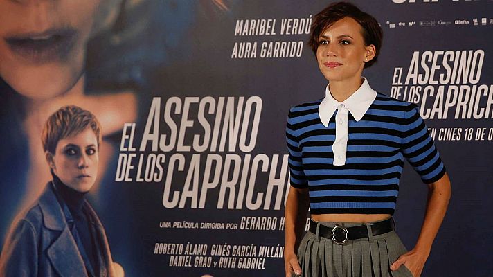 Aura Garrido estrena "El asesino de los caprichos"