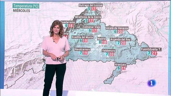 El Tiempo en la Comunidad de Madrid - 15/10/19