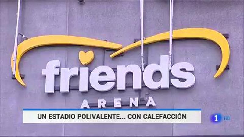 El Friends Arena de Solna, escenario del Suecia - España, un estadio de última generación