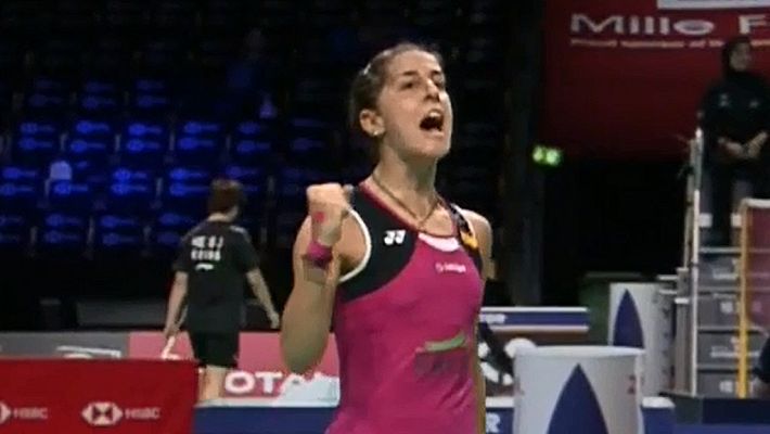 Bádminton - Bádminton | Carolina Marín vence a Pornpawee Chochuwong en Dinamarca