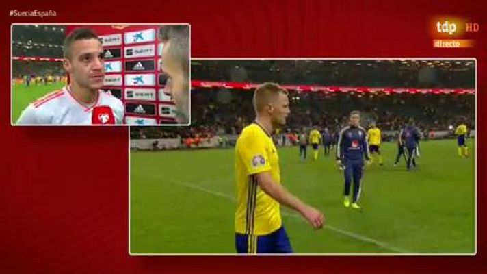 Fútbol - Rodrigo: "Creo que merecimos algo más"