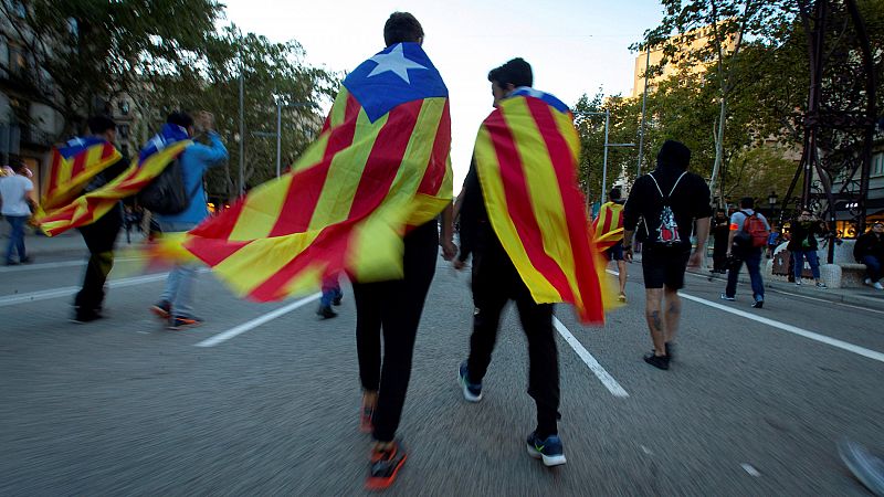 El independentismo se moviliza con cinco "Marchas por la libertad" contra la sentencia