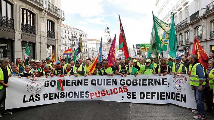 Los jubilados piden blindar las pensiones