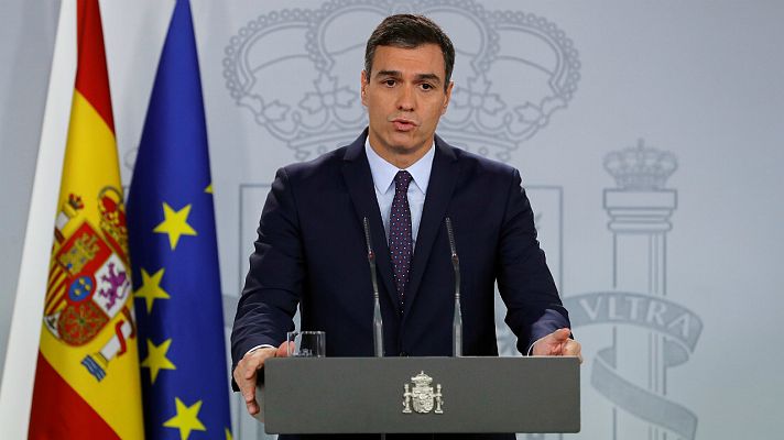 Sánchez se reunirá con Casado, Rivera e Iglesias por la situación de violencia en Cataluña