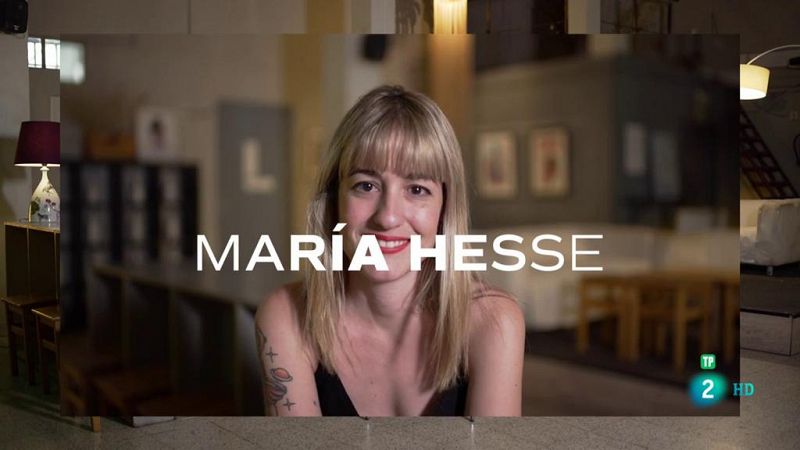 La escritora e ilustradora de "El Placer", María Hesse responde al cuestionario del programa.