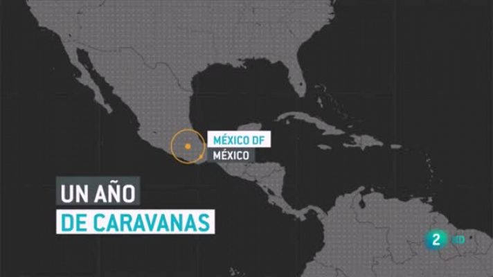 Un año de la primera caravana de migrantes