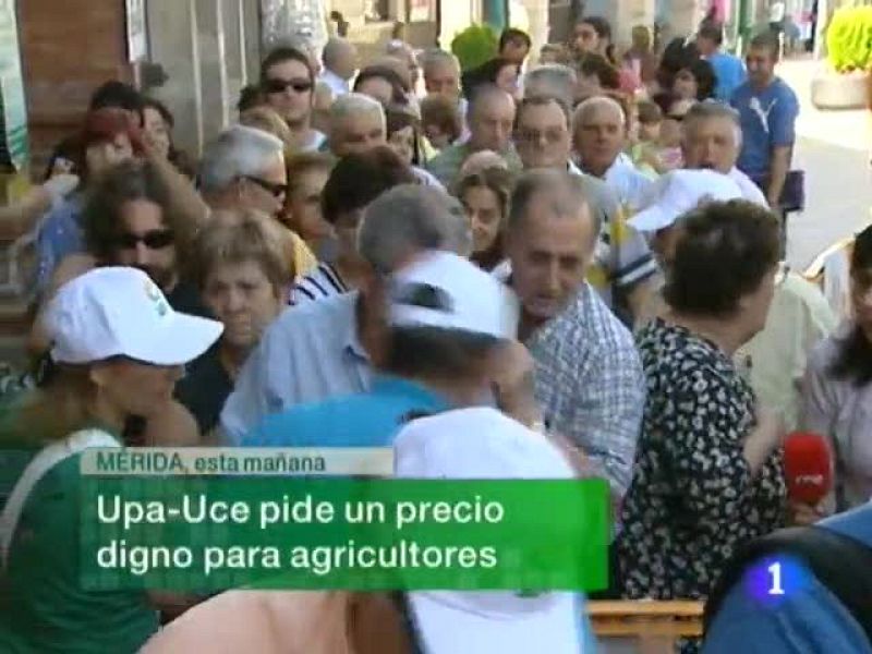  Noticias de Extremadura. Informativo Territorial de Extremadura. (09/07/09)