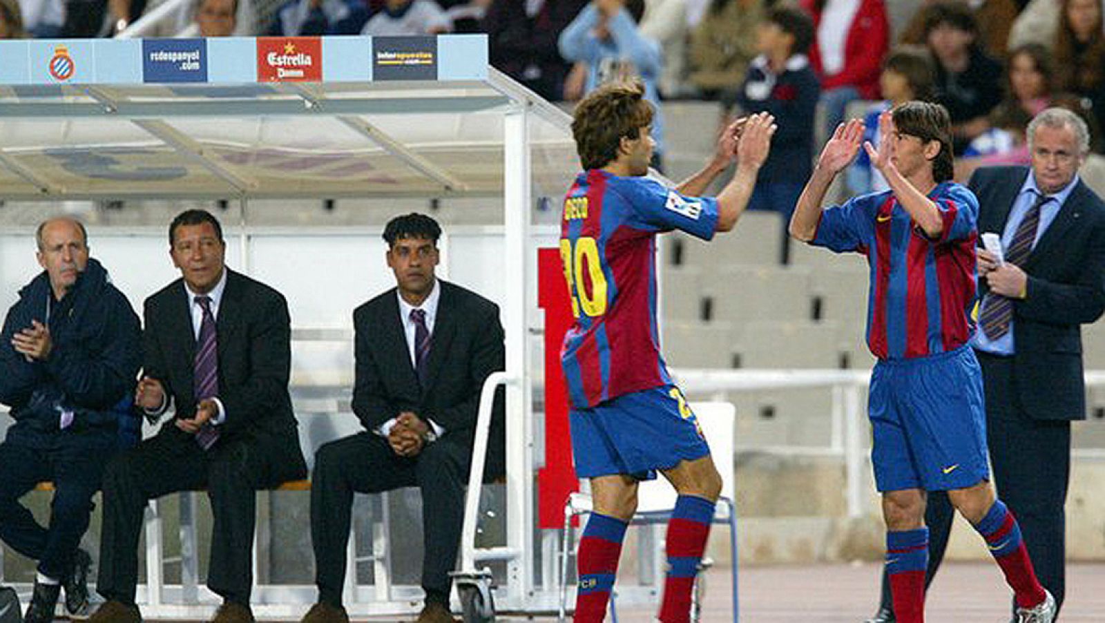 Se cumplen 15 años del debut de Messi en la Liga