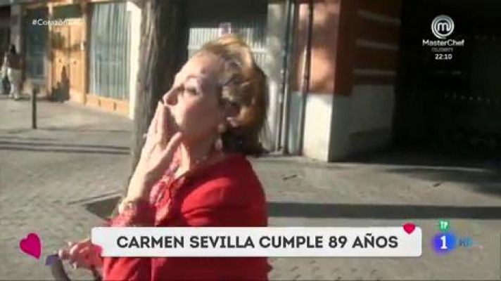 D Corazón - Carmen Sevilla cumple 89 años