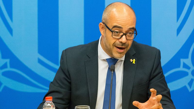 Buch: "El 'president' ha condenado por activa y por pasiva la violencia" 